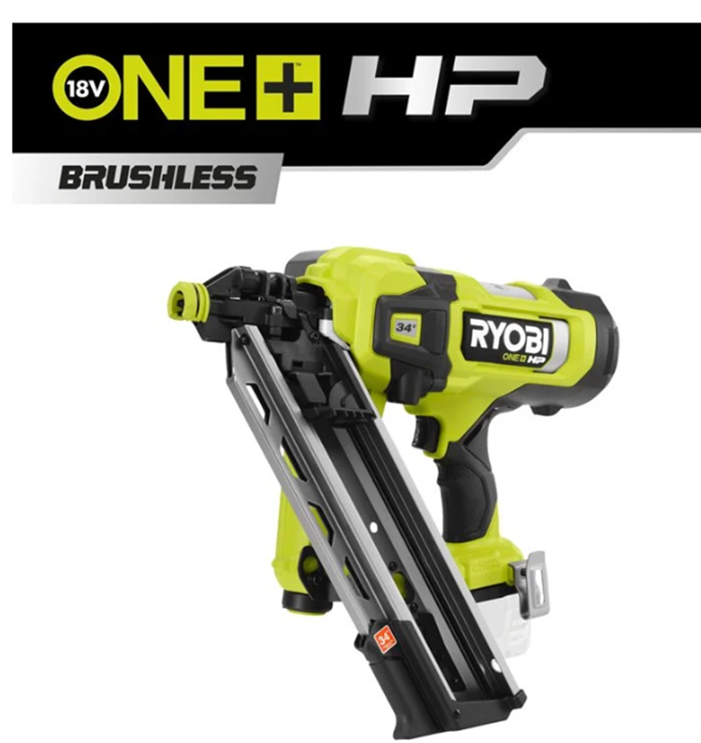 Снимка на Акумулаторен безчетков такер RYOBI RFN1834X-0, SOLO, 5133006361 